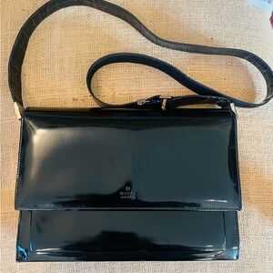 Gucci Black Patent Leather Crossbody